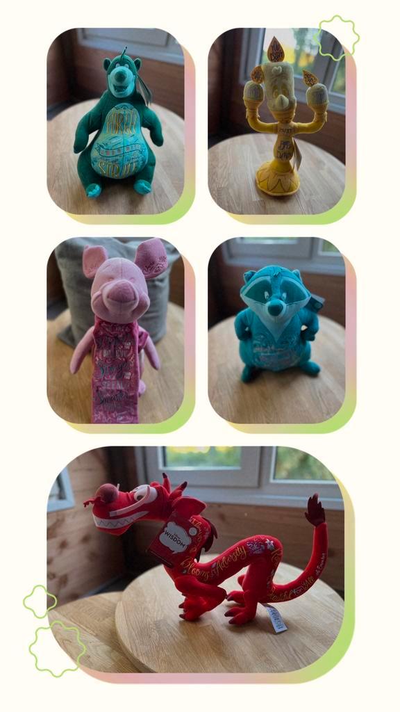 Disney Wisdom Knuffels - Limited Edition -, Verzamelen, Disney, Nieuw, Overige typen, Overige figuren, Ophalen of Verzenden