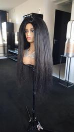 Pruik - Haarstuk - Echt haar - EXTRA DIK! - Zwart Bruin -, Sieraden, Tassen en Uiterlijk, Uiterlijk | Haarverzorging, Ophalen of Verzenden