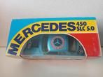 Mercedes 450 SLC 5.0 #4 Blauw Polistil 1:25 nr SN24 in box, Overige merken, Ophalen of Verzenden, Zo goed als nieuw, Auto