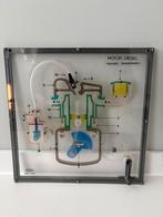 Demonstratie model 4 takt diesel motor, Verzenden, Zo goed als nieuw, Gebruiksvoorwerp