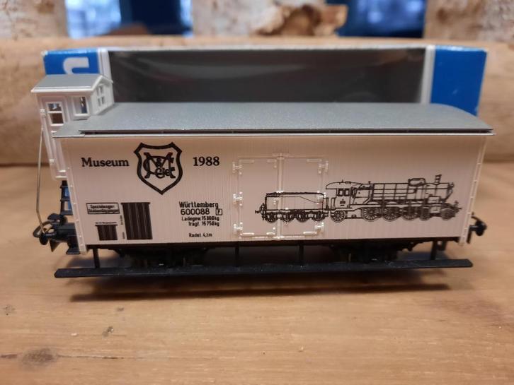 [ W2841 ] Marklin H0 - Museumwagen 1988, Hobby en Vrije tijd, Modeltreinen | H0, Nieuw, Wagon, Wisselstroom, Märklin, Ophalen of Verzenden