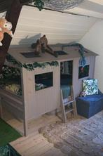 Boomhutbed, Antiek en Kunst, Antiek | Meubels | Bedden, Ophalen of Verzenden