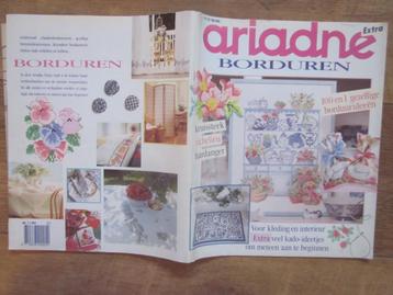 Ariadne Borduren extra nr.3 1989 + originele patronenbladen beschikbaar voor biedingen