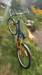 Mountainbike met 18 versnellingen, Ophalen