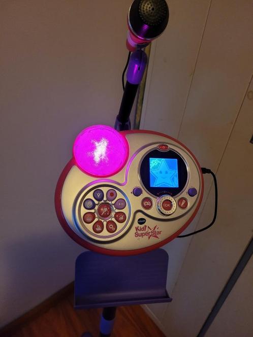 Vtech Kidi Superstar karaoke Lightshow, Kinderen en Baby's, Speelgoed | Vtech, Gebruikt, 6 jaar of ouder, Ophalen