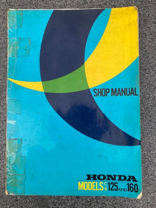 Honda CB125 CB160 1964-1967 Shop Manual, Motoren, Handleidingen en Instructieboekjes, Honda, Verzenden