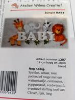Patroon Jungle baby, Hobby en Vrije tijd, Vilt, Ophalen of Verzenden, Zo goed als nieuw, Boek of Patroon