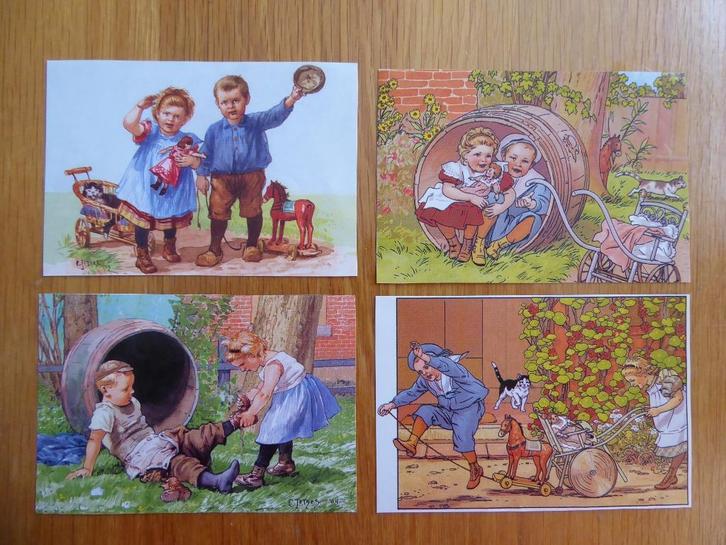 nr. 1050 - set plaatjes, Hobby en Vrije tijd, Kaarten | Zelf maken, Nieuw, Knipvel, Overige thema's, Ophalen of Verzenden