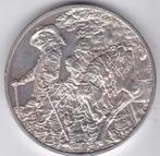 Antoine van Dijck, medaille, Ø 5cm, 66,1g, zilver, Postzegels en Munten, Edelmetalen en Baren, Ophalen of Verzenden, Zilver