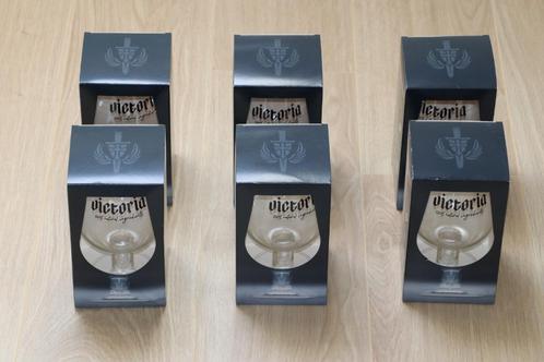Victoria Bierglazen NIEUW (6 stuks, prijs p.s.), Verzamelen, Biermerken, Nieuw, Glas of Glazen, Overige merken, Ophalen of Verzenden