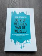 Henk Schouten - De vijf religies van de wereld, Nieuw, Ophalen of Verzenden, Henk Schouten, Boeddhisme