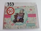van harte, Sarah, 50 jaar, scootmobiel, kaart (353), Ophalen, Nieuw, Overige thema's