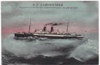 Schip de s.s. Lamorichiere, Verzenden, Gebruikt, Kaart, Foto of Prent