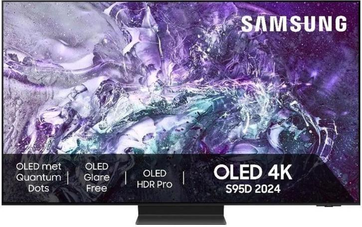 Samsung OLED 4K 55S95D (2024) HOGE KORTING!! + CASHBACK, Audio, Tv en Foto, Televisies, Nieuw, OLED, 100 cm of meer, 4k (UHD)