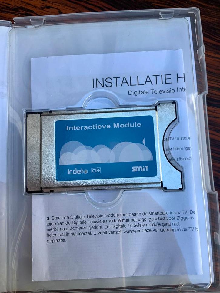 🔥CI+ Module SMiT –  Ziggo, Caiway, Delta & KabelNoord 🔥, Audio, Tv en Foto, Decoders en Harddiskrecorders, Zo goed als nieuw