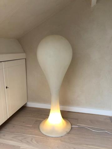Drop lamp wit space age door Hopf & worthmann voor Next beschikbaar voor biedingen
