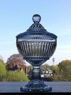 Bonbonnière Schaal met Deksel Persglas Vintage, Ophalen of Verzenden