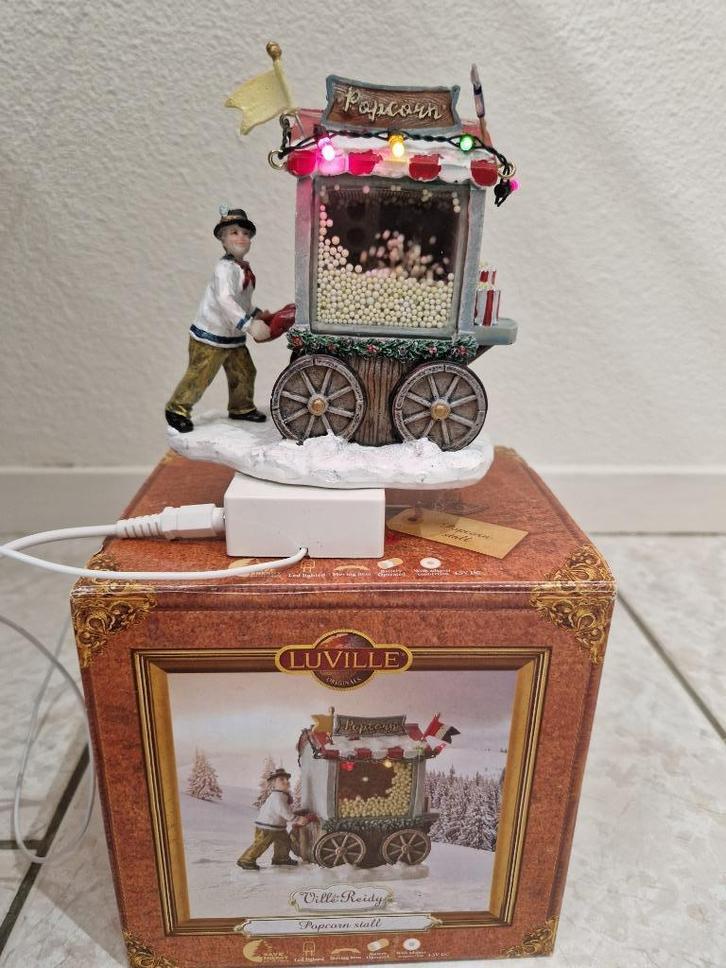 Luville orginals – Popcorn stall, Diversen, Kerst, Zo goed als nieuw, Ophalen of Verzenden