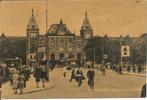 Amsterdam centraal Station., Ophalen of Verzenden, 1940 tot 1960, Ongelopen, Noord-Holland
