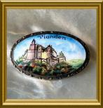 Antieke geëmailleerde souvenir broche: Vianden, Ophalen of Verzenden, Overige materialen, Broche