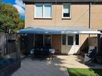 Elektrische zonnewering, Tuin en Terras, Ophalen, 450 cm of meer, Elektrisch, Zo goed als nieuw