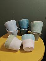 Mini Aardewerk Potjes, Tuin en Terras, Bloempotten, Rond, Binnen, Ophalen of Verzenden, Aardewerk