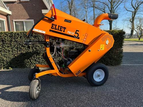 Eliet Prof 5B versnipperaar, Tuin en Terras, Hakselaars, Zo goed als nieuw, Benzine, Ophalen