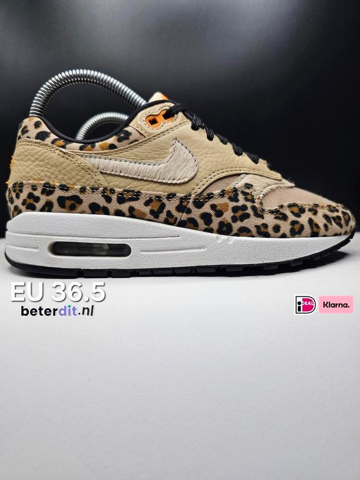 Nike Air Max 1 Premium 'Leopard'
Maat: 36.5, Kleding | Dames, Schoenen, Zo goed als nieuw, Sneakers of Gympen, Beige, Ophalen of Verzenden