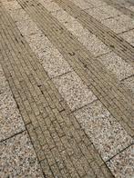 Gratis 72m2 Grinttegels & Steentjes, Tuin en Terras, Tegels en Klinkers, Ophalen, Gebruikt, 10 m² of meer, Grind