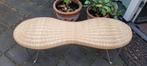 Rotan bankje, Minder dan 50 cm, 100 tot 125 cm, Riet of Rotan, Ophalen of Verzenden