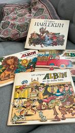 4 vintage prentenboeken Ulf Löfgren Albin Harlekijn, Ophalen of Verzenden, Gelezen, Prentenboek