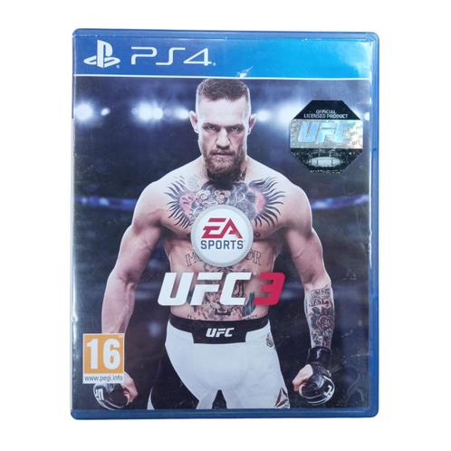 UFC 3 PS4 Game, Spelcomputers en Games, Games | Sony PlayStation 4, Zo goed als nieuw
