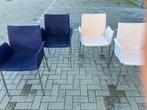 Design stoelen Zanotta  4 stuks, Ophalen, Gebruikt