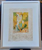 kunst zeefdruk, Ophalen