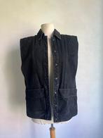 eksept jeans gilet mata L/XL zwart, Verzenden, Zwart, Maat 42/44 (L), Zo goed als nieuw
