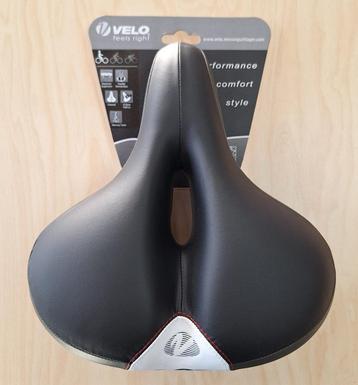 Velo Gemini Newport Zadel Unisex Zwart Slowfoam beschikbaar voor biedingen