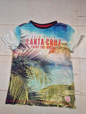 Leuk Santa Cruz t-shirt mt 122/128 (WE Fashion) beschikbaar voor biedingen