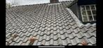 Gebruikte grijze dakpannen ovh, Doe-het-zelf en Verbouw, Dakpannen en Dakbedekking, Ophalen, Gebruikt, Steen of Klei, 15 m² of meer