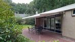 Knikarm zonnescherm, Tuin en Terras, Ophalen, Gebruikt, 450 cm of meer, Elektrisch
