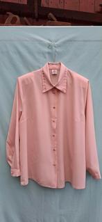 Vintage blouse, maat 42/XL - zalm - borduursel - 90's, Kleding | Dames, Blouses en Tunieken, Overige kleuren, Maat 42/44 (L), Ophalen of Verzenden