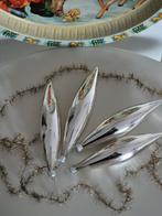 Vintage Kerstpegels van glas, set van 4, Ophalen, Zo goed als nieuw, Accessoires