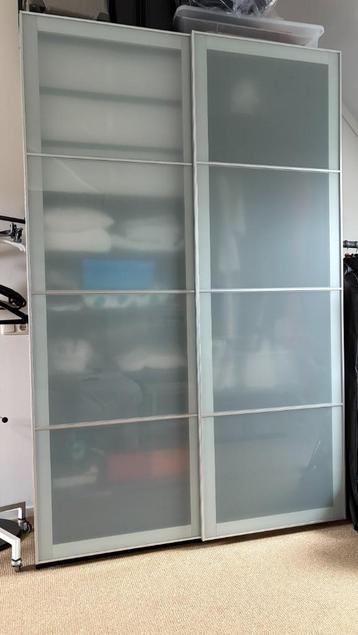 Ikea Pax Schuifdeuren melkglas (voor kast 150x236) beschikbaar voor biedingen