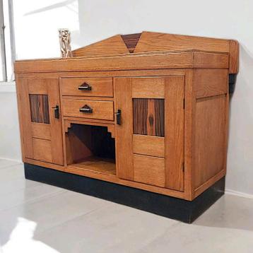 Antiek dressoir Amsterdamse school kast art deco beschikbaar voor biedingen