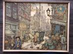 Anton Pieck: Amsterdam, Gebruikt, Ophalen of Verzenden, 1940 tot 1960, Prent