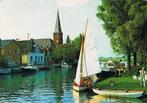 Woudsend, Groeten uit - 1975, Verzamelen, Ansichtkaarten | Nederland, Ophalen of Verzenden, 1960 tot 1980, Gelopen, Friesland