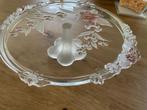 Glazen taartschaal, Antiek en Kunst, Antiek | Glas en Kristal, Ophalen
