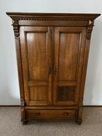 Mooie oude massief eiken kast., Ophalen of Verzenden