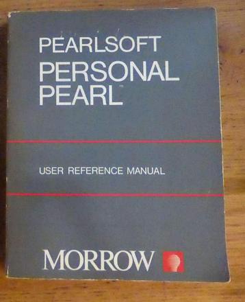 Personal Pearl - User reference manual beschikbaar voor biedingen