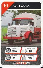 Kw2910 autokaartje e1 faun f 60/365 -, Verzenden, Zo goed als nieuw, Auto's