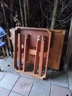 Uitschuif tafel en ronde keukentafel, Huis en Inrichting, Ophalen, Gebruikt, 100 tot 150 cm, 50 tot 100 cm